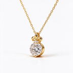 LUCERARO Necklace | Fleur-de-Lis Lab-Grown Diamond Necklace 1 ct. tw.
