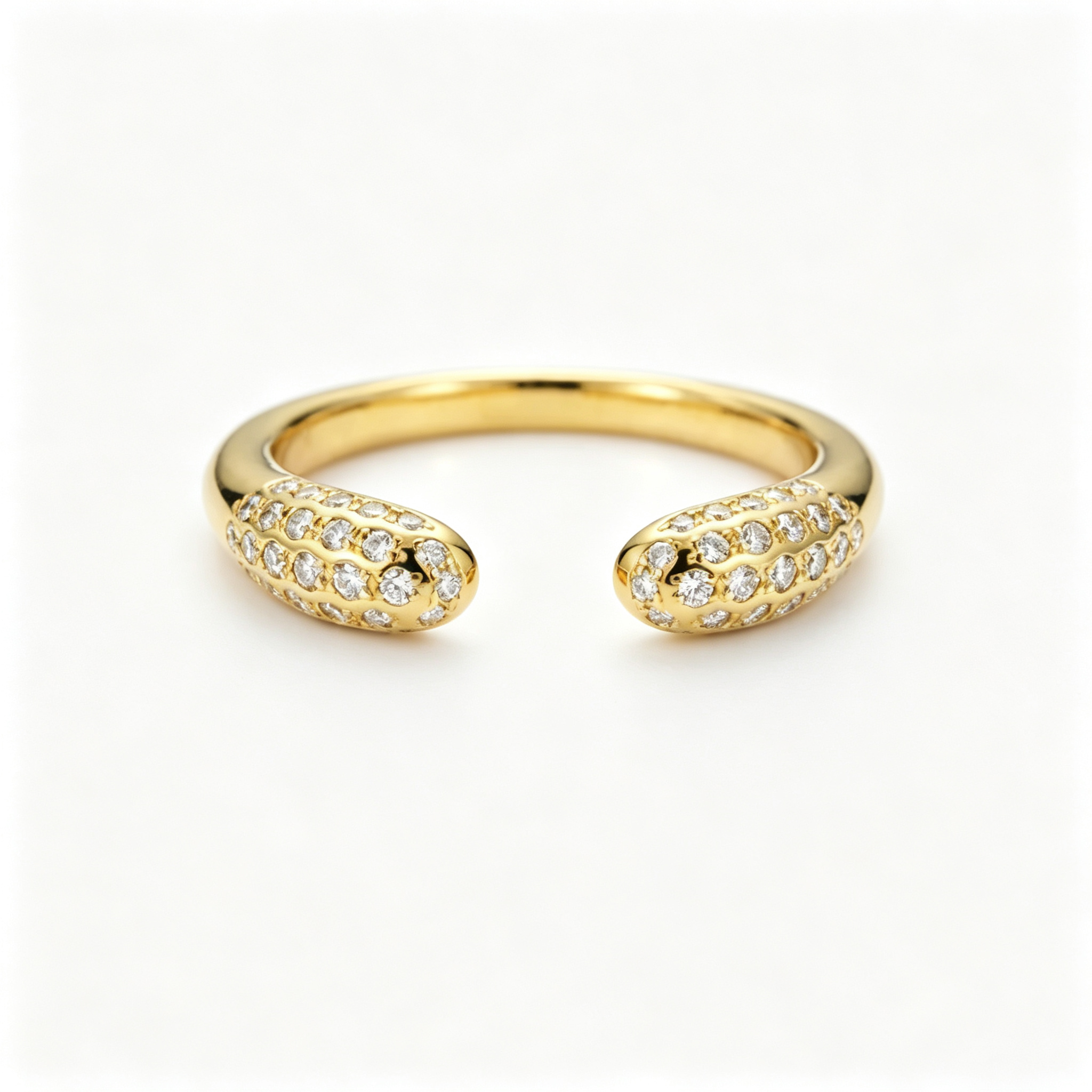 LUCERARO Wedding | Stars Diamond Cuff Ring - WR00880