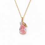 LUCERARO Necklace | Fancy Pink Pear Lab-Grown Diamond Necklace 1 1/3 ct. tw.