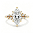 LUCERARO Engagement | Marquise Diamond Ring - ER01969