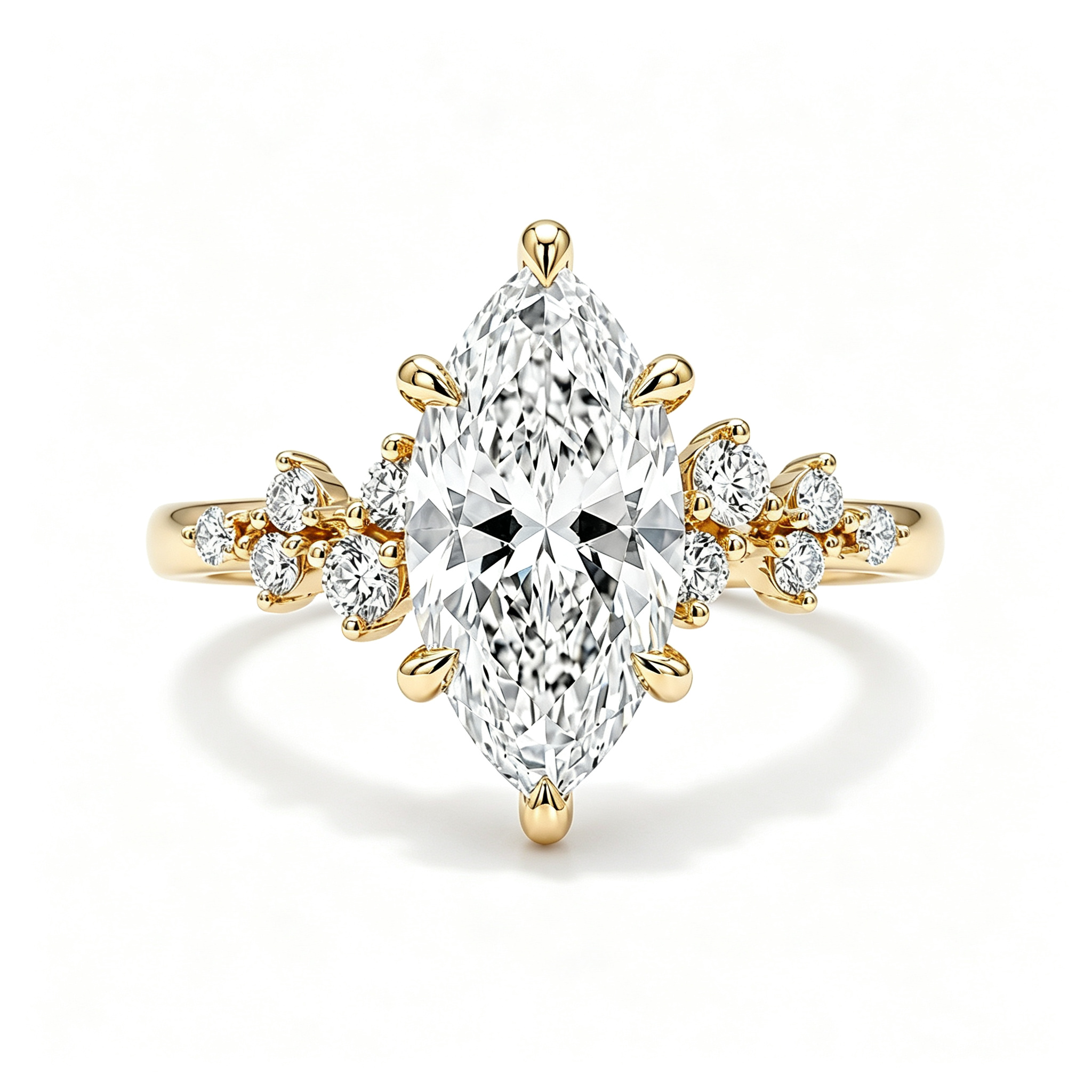LUCERARO Engagement | Marquise Diamond Ring - ER01969