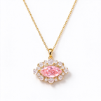 LUCERARO Necklace | Fancy Pink Marquise Lab-Grown Diamond Necklace 1 ct. tw.