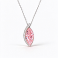 LUCERARO Necklace | Fancy Pink Marquise Lab-Grown Diamond Necklace 1 1/4 ct. tw.