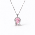 LUCERARO Necklace | Fancy Pink Pear Lab-Grown Diamond Necklace  1 1/4 ct. tw.