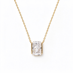 LUCERARO Necklace | Radiant Lab-Grown Diamond Solitaire Necklace 2 ct. tw.
