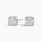 LUCERARO Earrings | Bezel Stud Earrings - JE01025