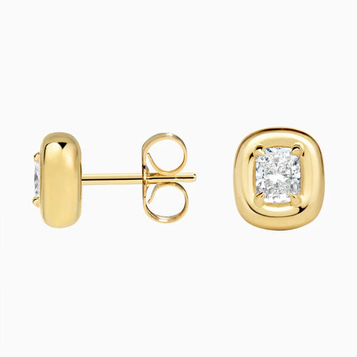 LUCERARO Earrings | Cushion Stud Earrings - JE01095