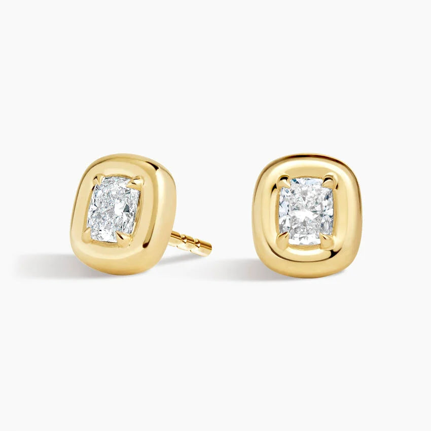 LUCERARO Earrings | Cushion Stud Earrings - JE01095