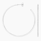 LUCERARO Earrings | Large Diamond Hoop Earrings - JE01950