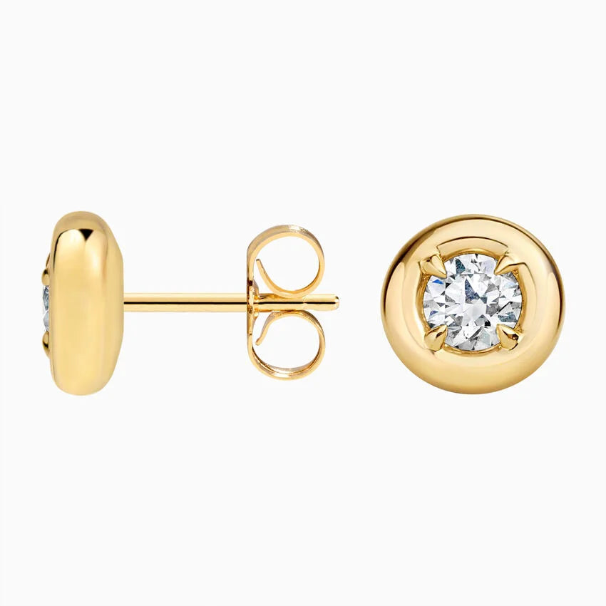 LUCERARO Earrings | Round Stud Earrings - JE01095