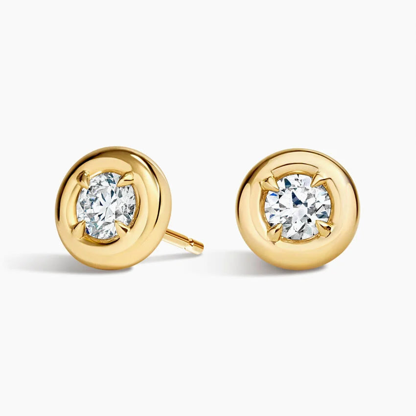 LUCERARO Earrings | Round Stud Earrings - JE01095