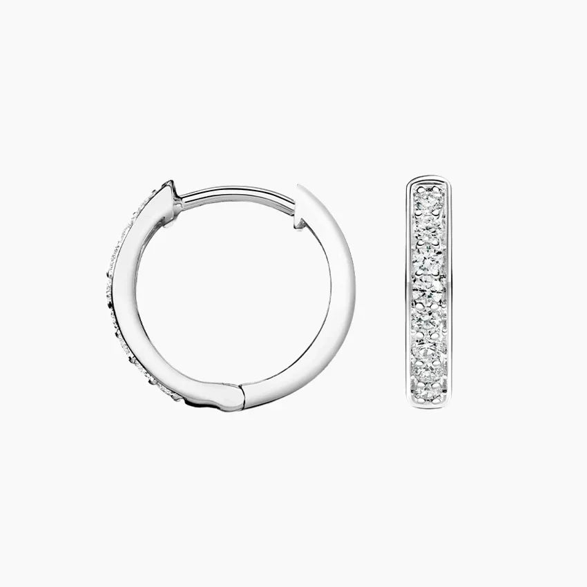 LUCERARO Earrings | Diamond Huggie Earrings - JE00975