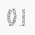 LUCERARO Earrings | Diamond Huggie Earrings - JE01450