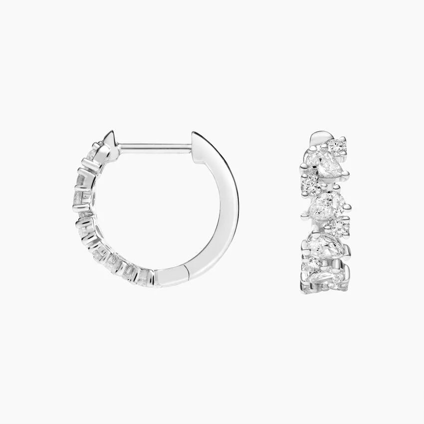 LUCERARO Earrings | Pear Huggie Hoop Earrings - JE00797