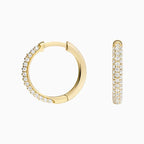 LUCERARO Earrings | Tube Huggie Earrings - JE01050