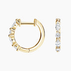 LUCERARO Earrings | Diamond Huggie Earrings - JE01595