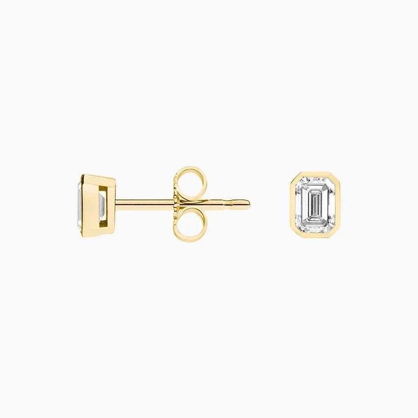 LUCERARO Earrings | Emerald Brzel Stud Earrings - JE00795