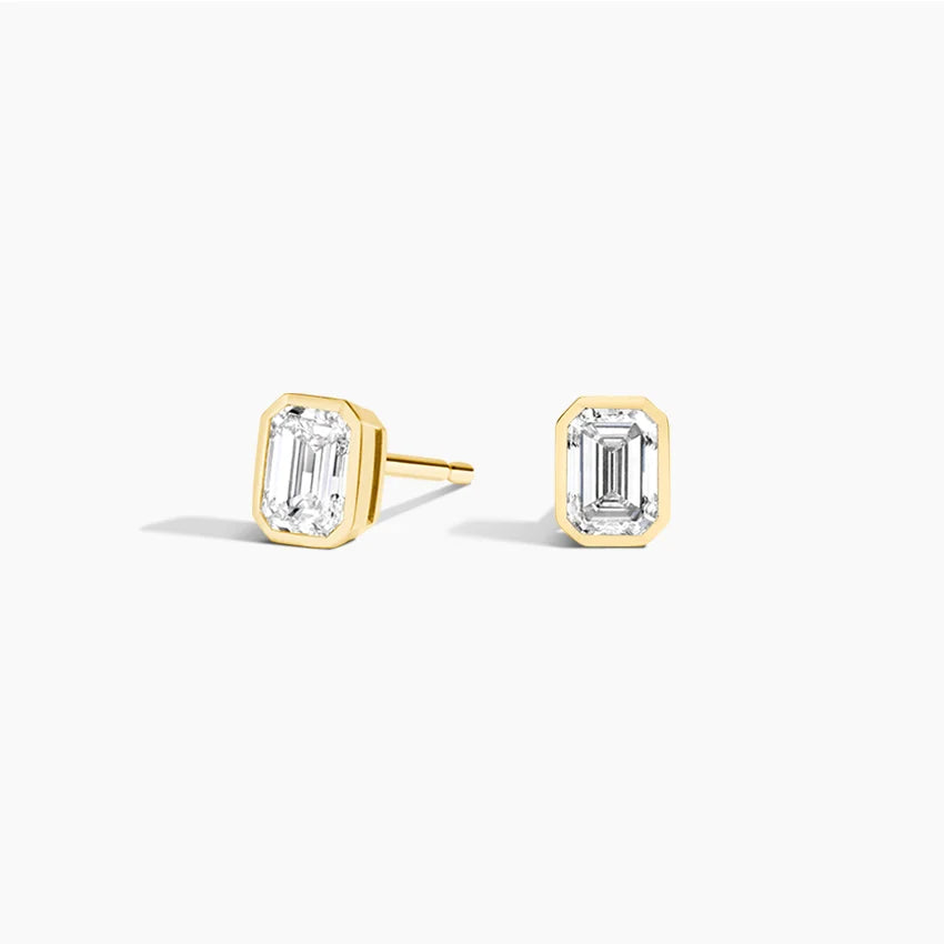 LUCERARO Earrings | Emerald Brzel Stud Earrings - JE00795