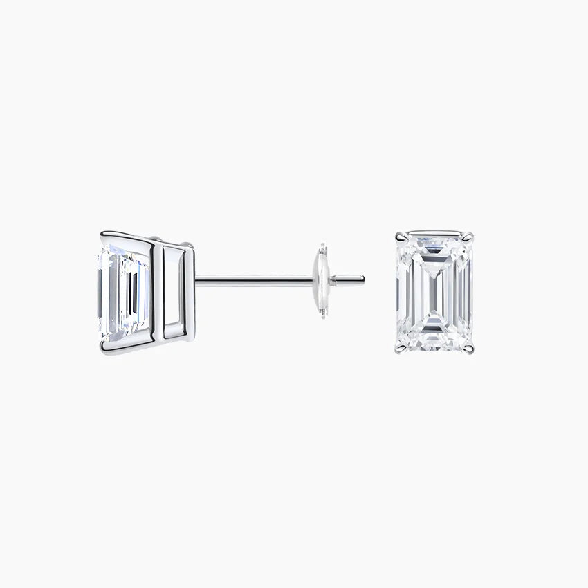 LUCERARO Earrings | Emerald Stud Earrings - JE01925