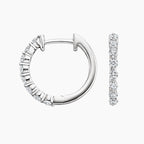 LUCERARO Earrings | Diamond Hoop Earrings - JE01275