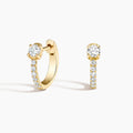LUCERARO Earrings | Diamond Huggie Earrings - JE00495
