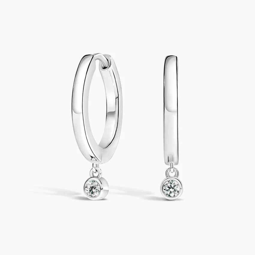 LUCERARO Earrings | Drop Huggie Earrings - JE00651