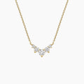LUCERARO Necklace | Round Diamond Necklace - JB01025