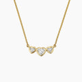 LUCERARO Necklace | Heart Diamond Necklace - JB00995