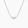 LUCERARO Necklace | Trio Diamond Necklace - JB01395