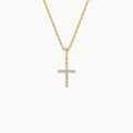 LUCERARO Necklace | Round Diamond Pendant - JB00825