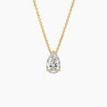 LUCERARO Necklace | Pear Diamond Necklace - JB01995