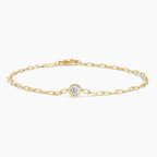 LUCERARO Bracelet | Round Lab-Grown Diamond Bezel Bracelet 1/3 ct. tw.