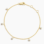 LUCERARO Bracelet | Round Lab-Grown Diamond Station Bracelet 1/4 ct. tw.
