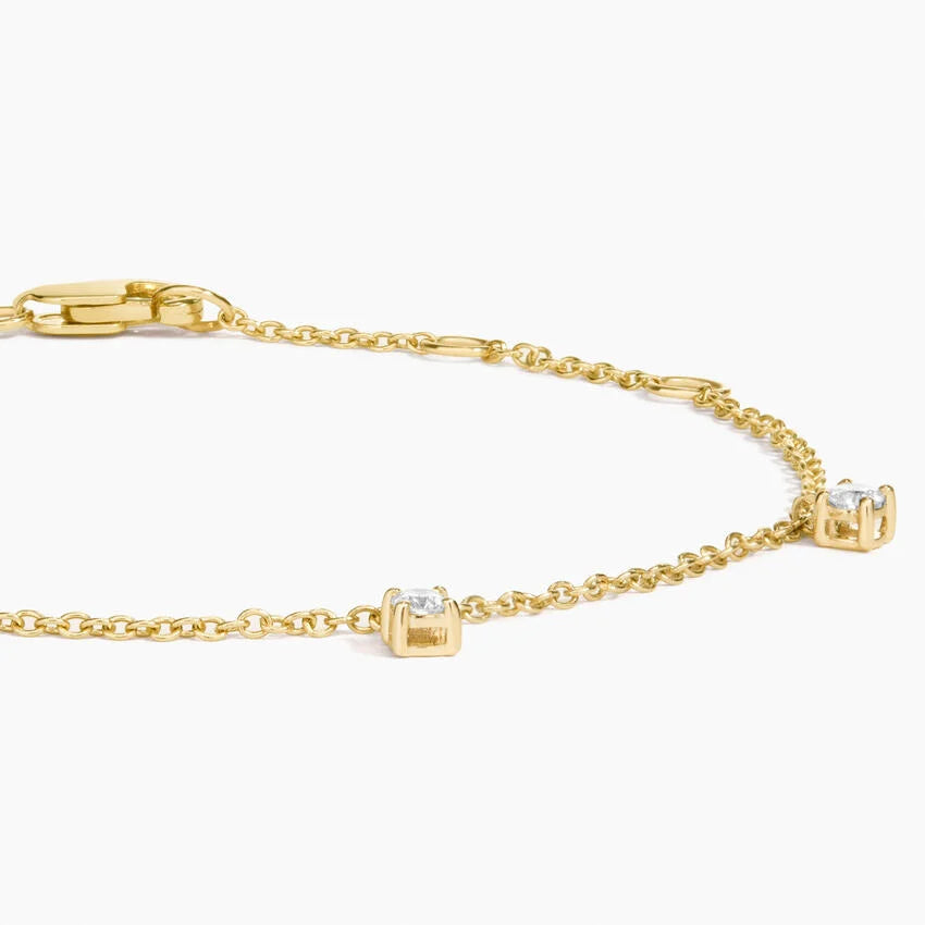 LUCERARO Bracelet | Round Diamond Bracelet - JB0895