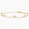 LUCERARO Bracelet | Heart Diamond Tennis Bracelet - JB01596