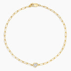LUCERARO Bracelet | Heart Lab-Grown Diamond Bezel Bracelet 1/3 ct. tw.