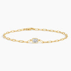 LUCERARO Bracelet | Emerald Lab-Grown Diamond Bezel Bracelet 1/3 ct. tw.