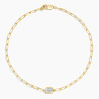 LUCERARO Bracelet | Emerald Lab-Grown Diamond Bezel Bracelet 1/3 ct. tw.