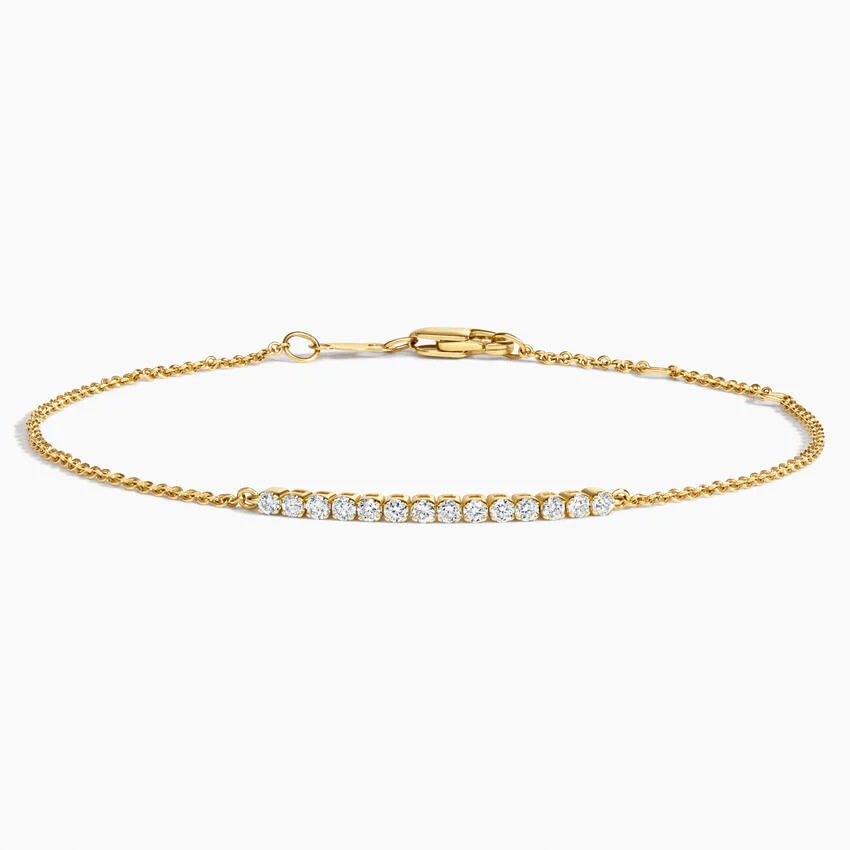 LUCERARO Bracelet | 15 Coverage Diamond Tennis Bracelet - JB00501