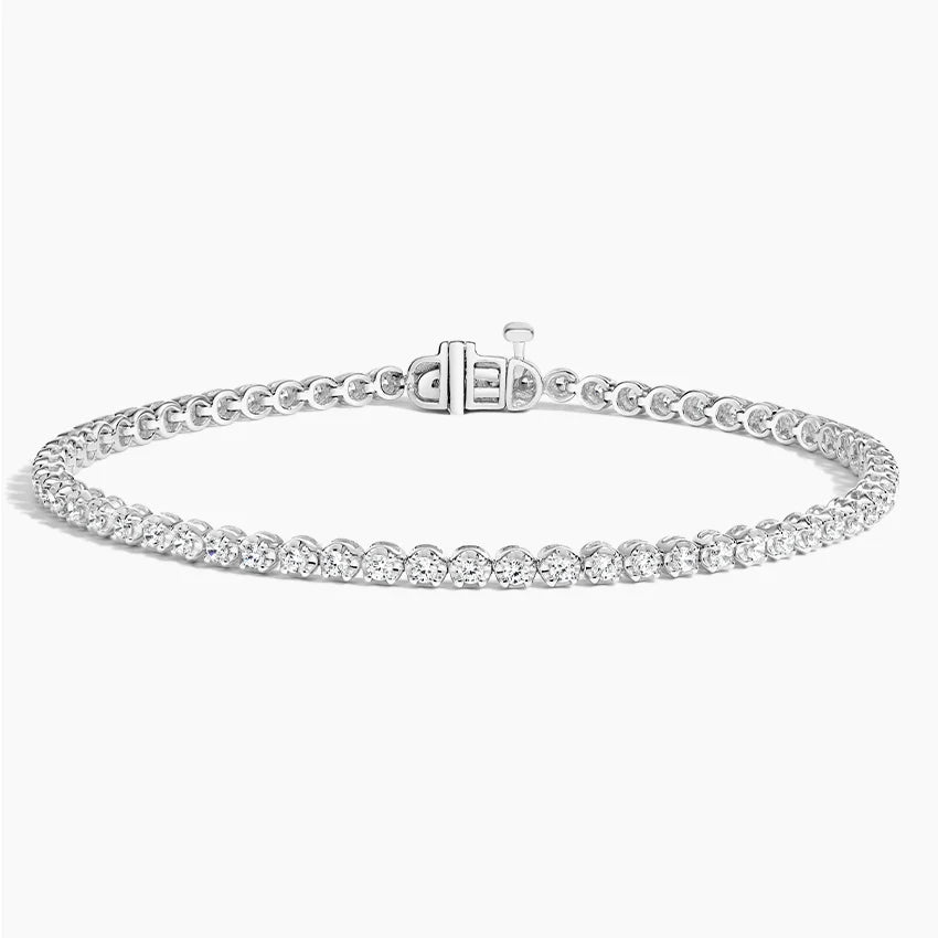 LUCERARO Bracelet | Round Diamond Tennis Bracelet - JB02095