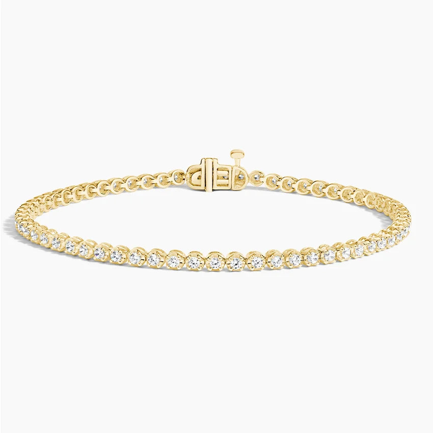 LUCERARO Bracelet | Round Diamond Tennis Bracelet - JB02095