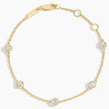 LUCERARO Bracelet | Round Diamond Tennis Bracelet - JB01595