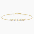 LUCERARO Bracelet | Hexagon Diamond Bracelet - JB0800