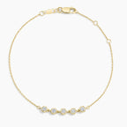 LUCERARO Bracelet | Round Lab-Grown Diamond Hexagon Bezel Bracelet 1/2 ct. tw.