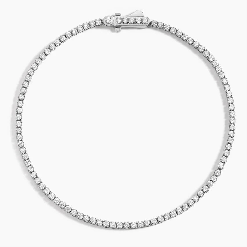 LUCERARO Bracelet | Round Diamond Tennis Bracelet - JB01995