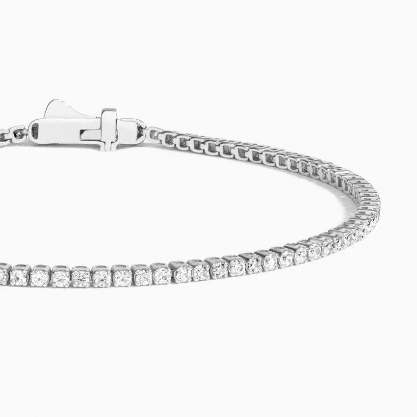 LUCERARO Bracelet | Round Diamond Tennis Bracelet - JB01995