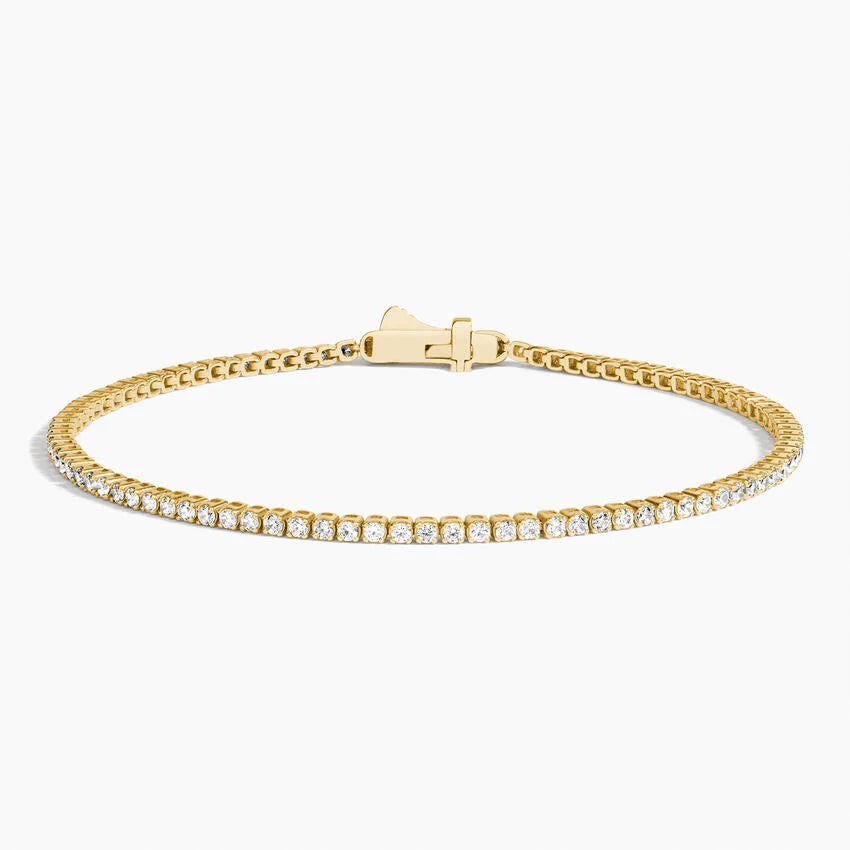 LUCERARO Bracelet | Round Diamond Tennis Bracelet - JB01995