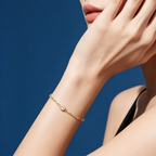 LUCERARO Bracelet | Emerald Lab-Grown Diamond Bezel Bracelet 1/3 ct. tw.