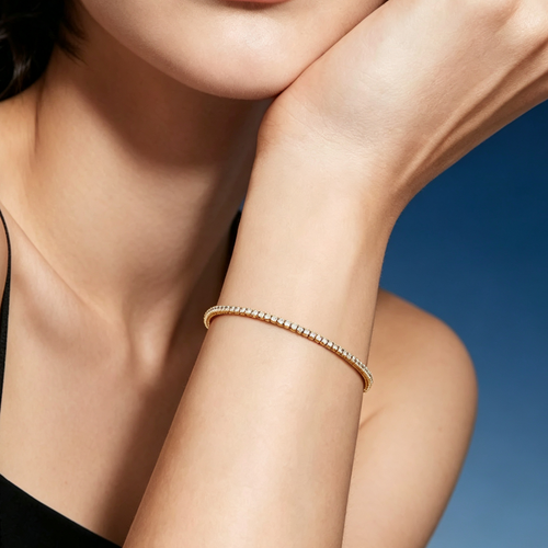 LUCERARO Bracelet | Round Lab-Grown Diamond Tennis Bracelet 1 1/2 ct. tw.