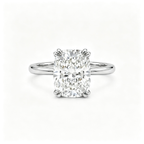 LUCERARO Engagement | Cushion Lab Grown Diamond Ring